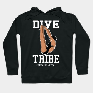 Girls Diving Dive Tribe Springboard Platform Diver Hoodie